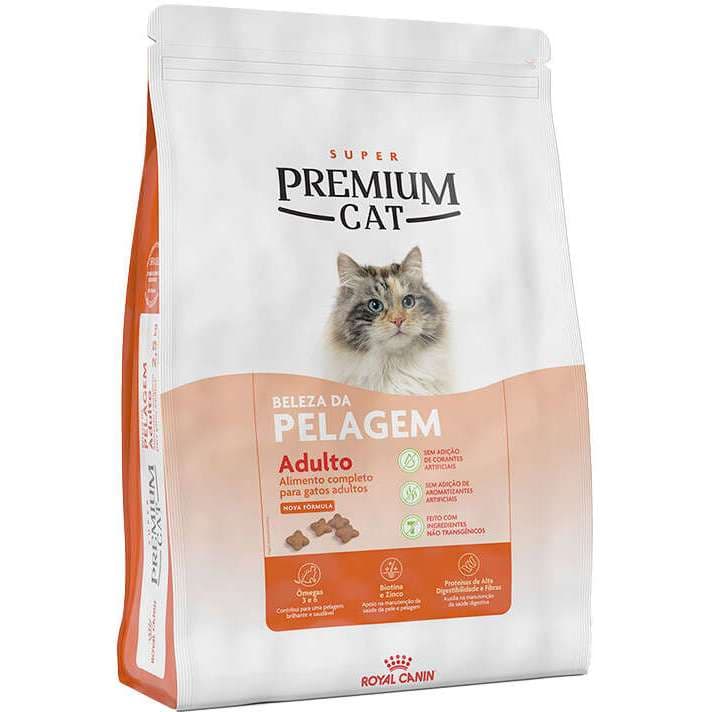 Ração Royal Canin Super Premium Cat Beleza da Pelagem Gatos Adultos 10,1 kg