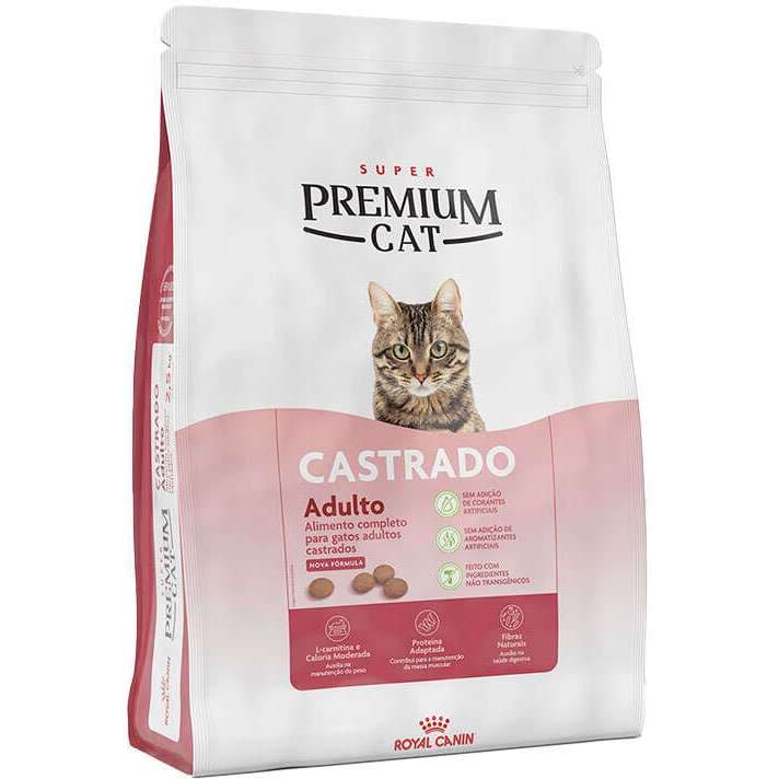 Ração Royal Canin Super Premium Cat Gatos Adultos Castrados 10,1 kg