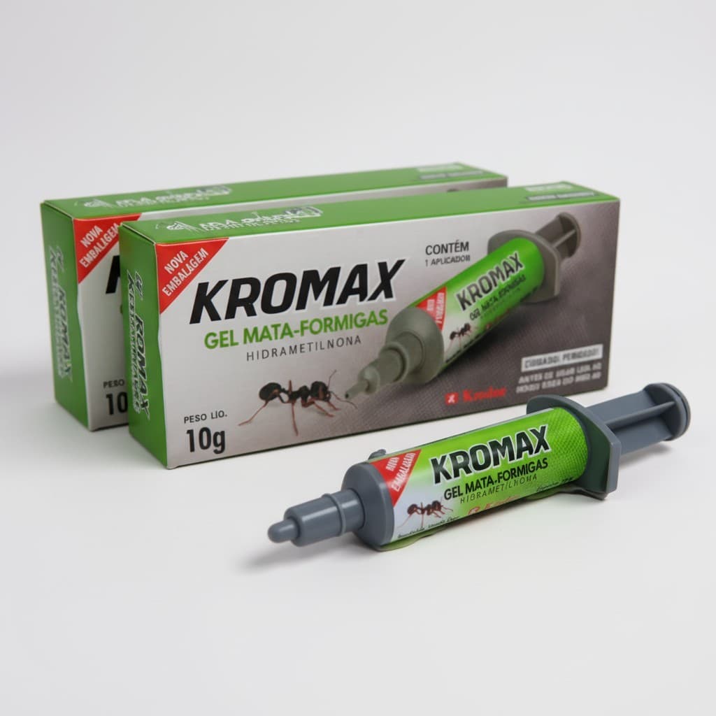 2 Unidades Gel Formiga 10g - Kromax