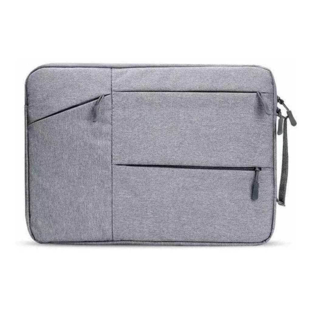 Pasta Case p/ Notebook/MacBook de tecido impermeável com bolso 13"