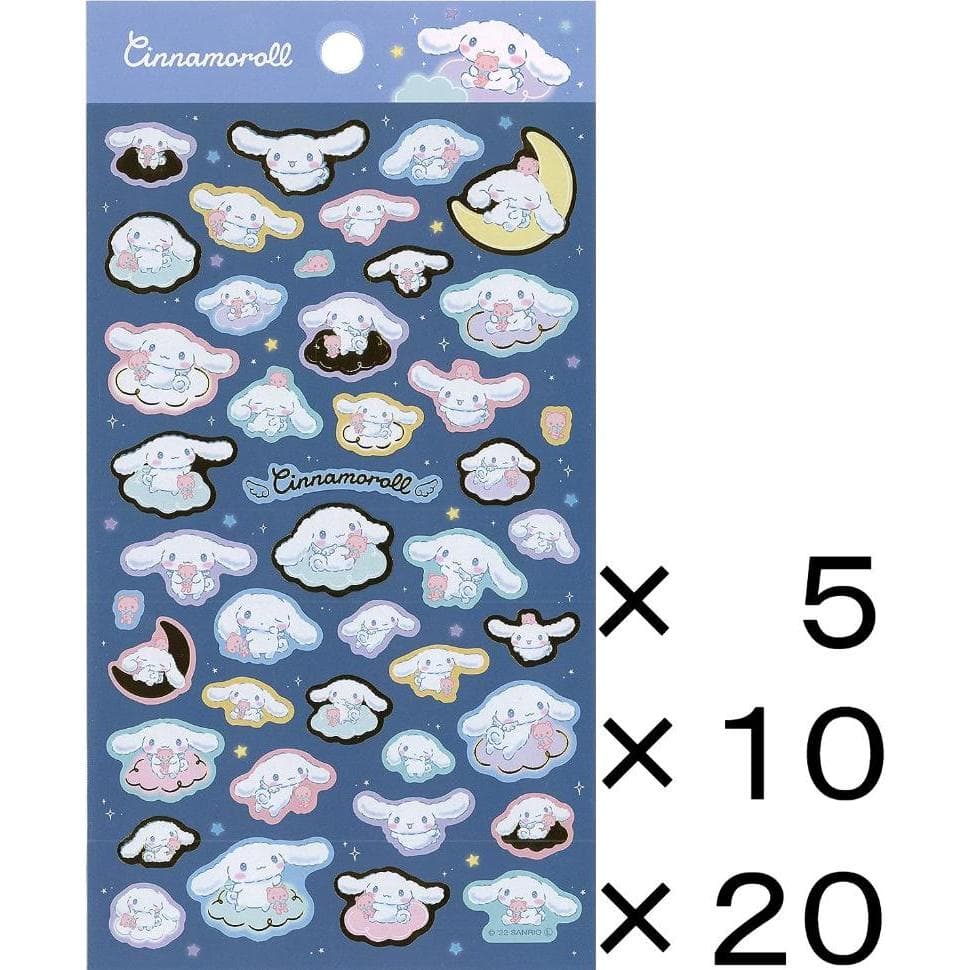 Sanrio Direct from Japansanrio Cinnamoroll (Céu Estrelado) Selo De Adesivo Para Animais De Estimação Suprimentos Decorativos Scrapbooking Papelaria-Compra Em Massa (Código De5 , 10 , 20)