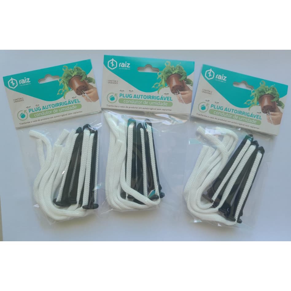 Plug Autoirrigável - Kit com 3 Cartelas - 9 Plugs