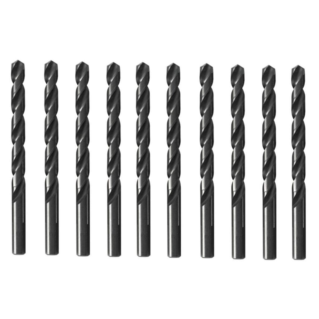 10 Brocas Aço Rápido Hss Alta Velocidade Tamanho 1/2 Equivalente 12,7mm