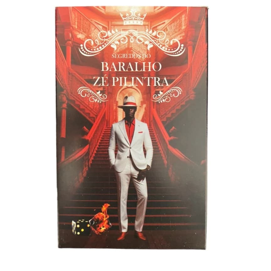 Segredo do Baralho Malandro Zé Pilintra 36 Cartas Com Manual