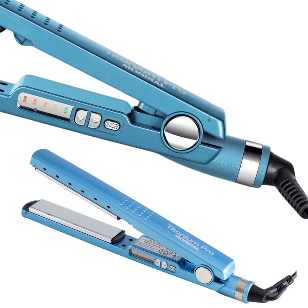Chapinha de Cabelo Profissional 230C/450F Mondial Titanium Pro Original – Performance de Salão Sem Frizz