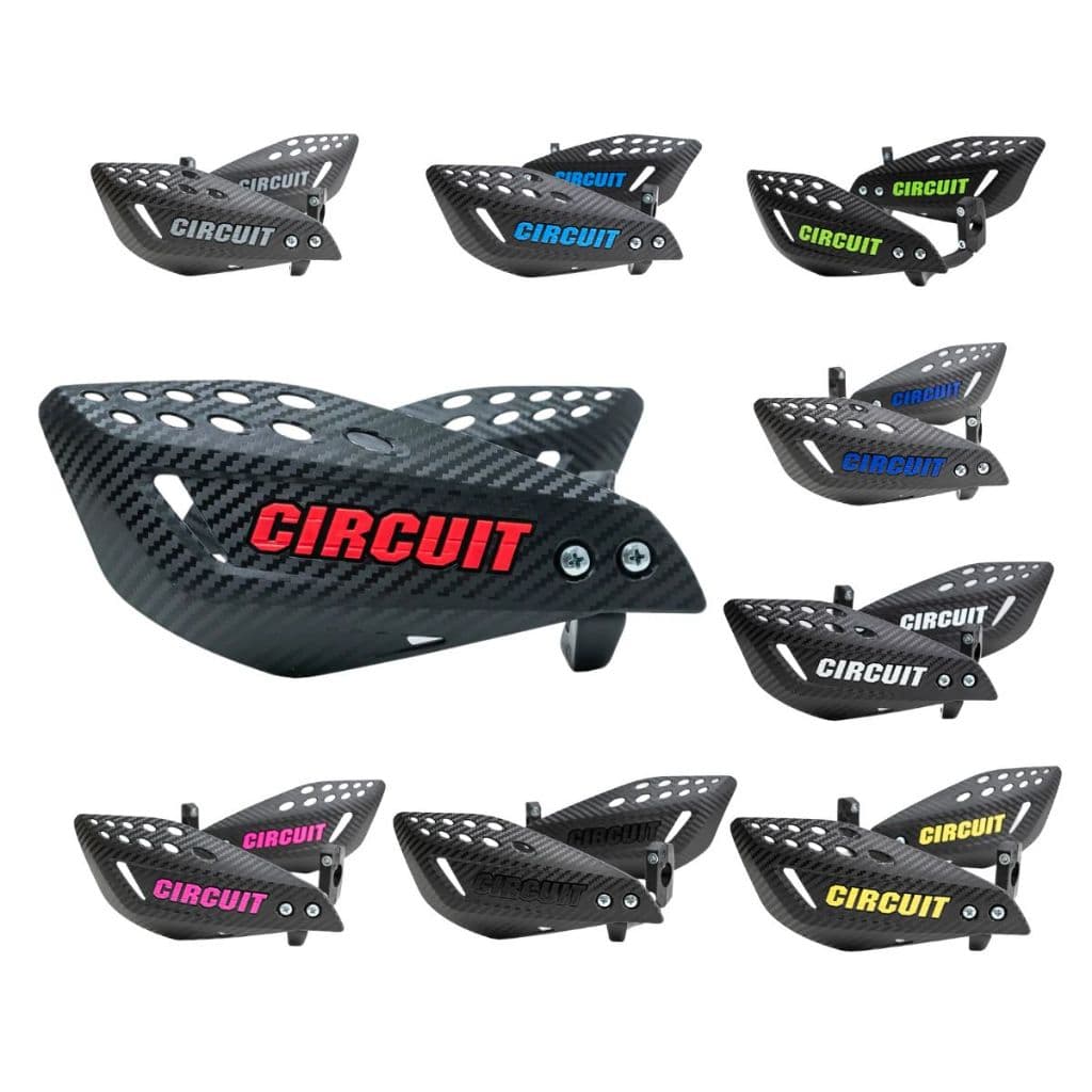 PROTETOR DE MAO CIRCUIT VECTOR HASTE INJ T-REX TODAS AS MOTOS TODAS AS CORES