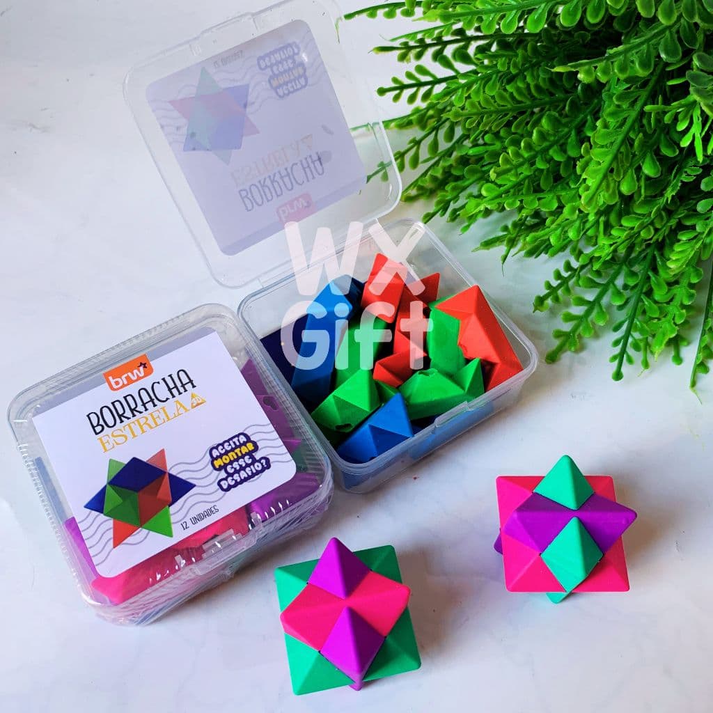 Borracha Estrela 3D - BRW / WX GIFT