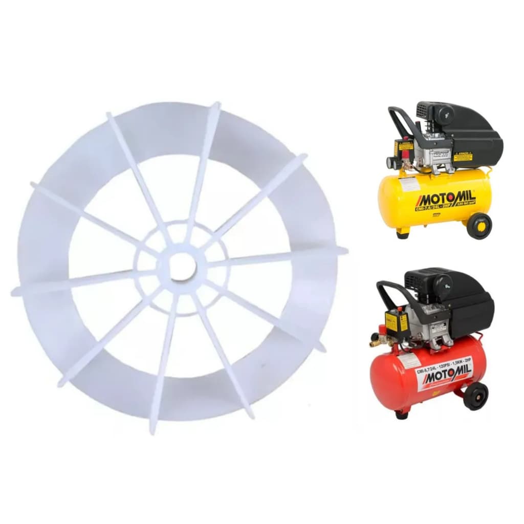 Ventoinha Compressor Motomil Mam 8,7