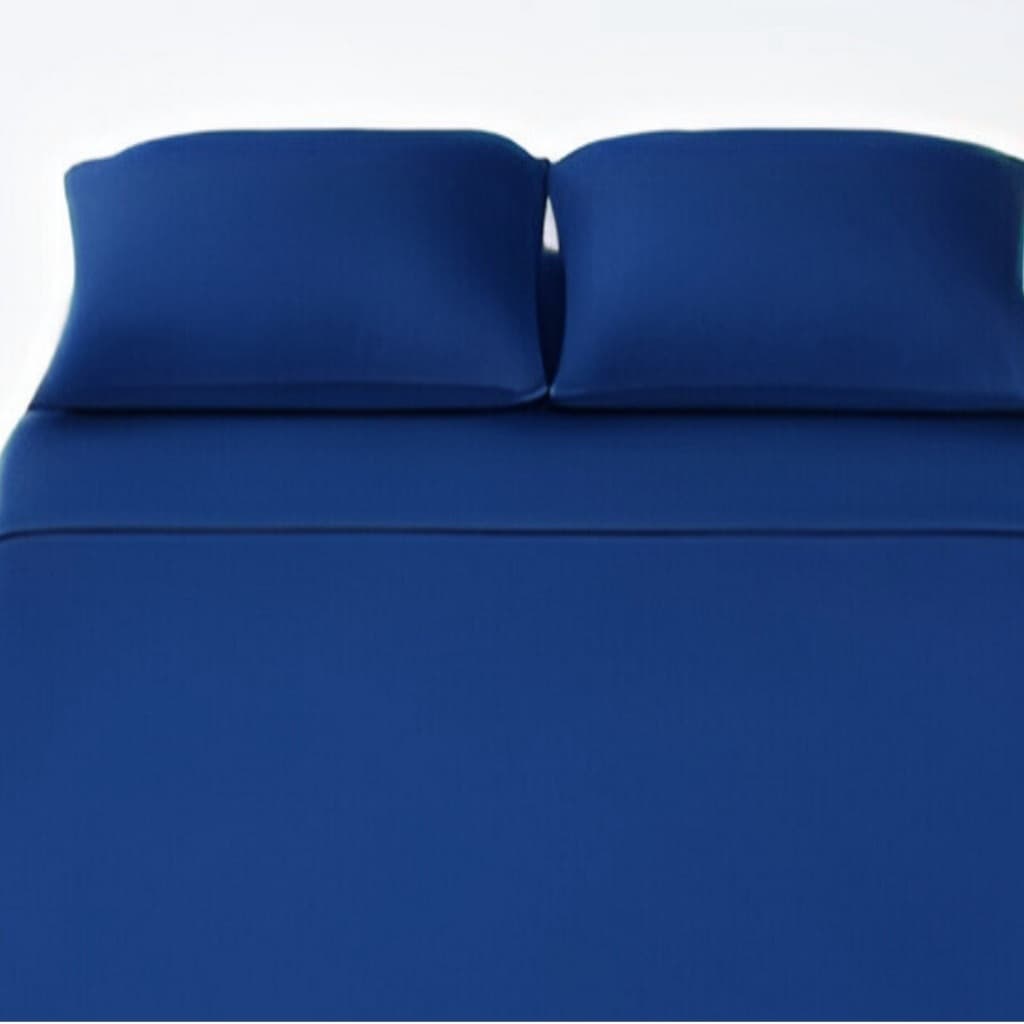 Jogo de Len莽ol de casal para cama box 3 pe莽as varias cores Manu Micropercal 400 Fio Casal promo莽茫o