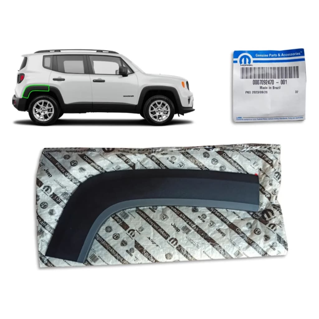 Moldura Lateral Traseira Direita Jeep Renegade 2015 A 2023 mopar 7092470