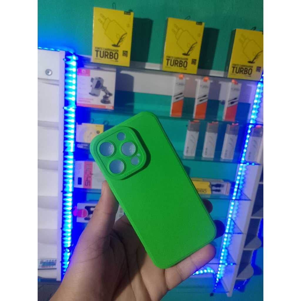 CAPINHA PARA IPHONE AVELUDADA CASER 11, 12 E 14 PRO