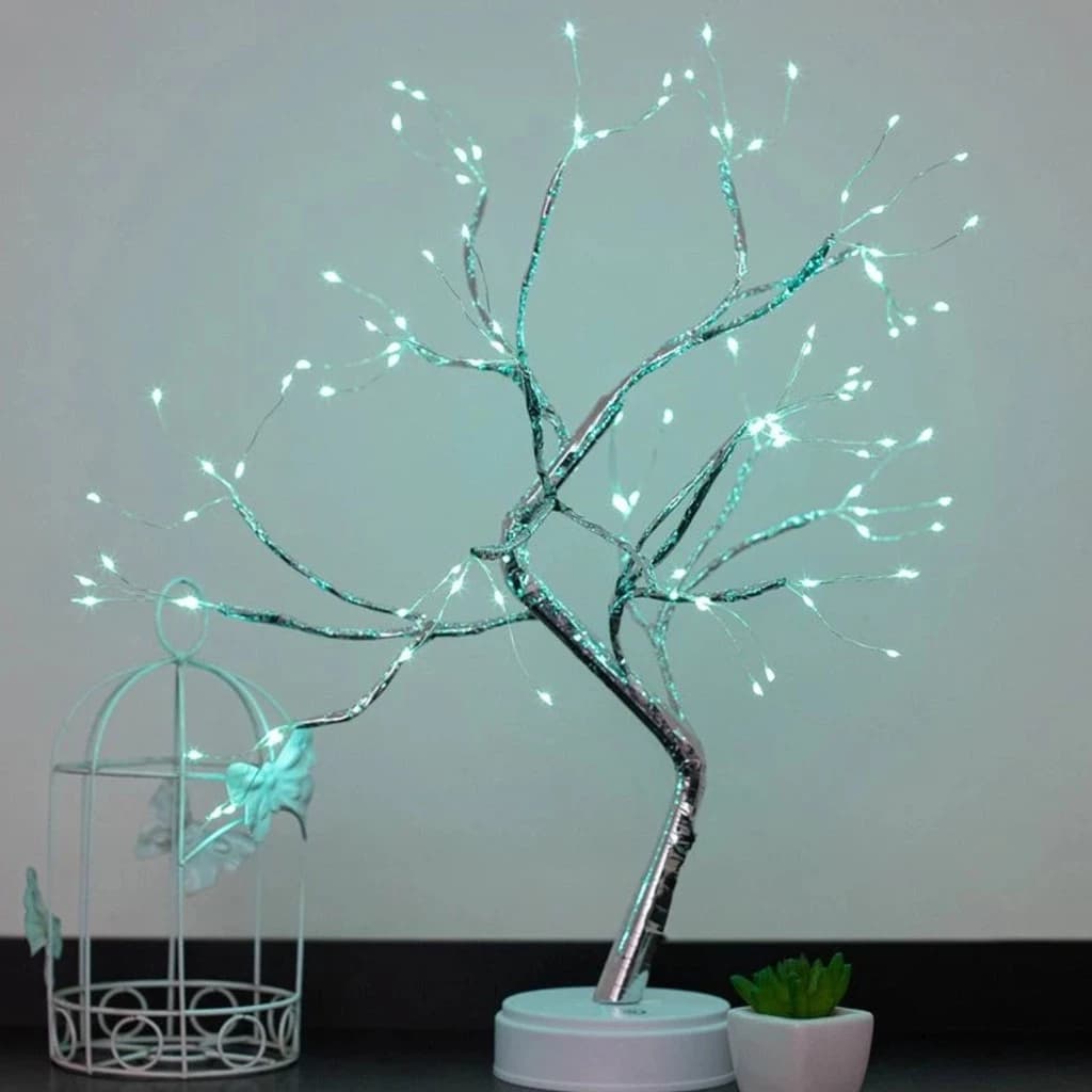 Luminária Arvore Irlanda 108 LEDs Decoração Abajur Linha Lumiére