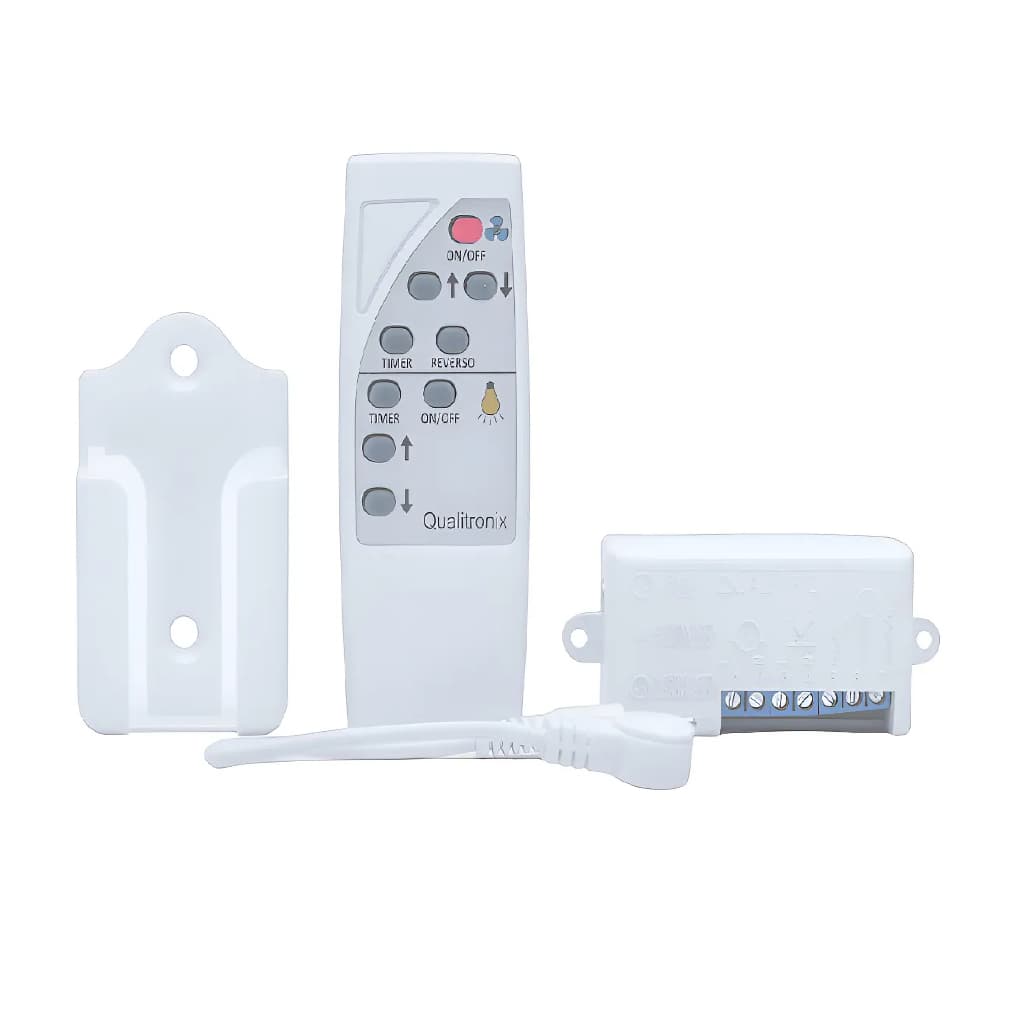 Controle Remoto Ventilador Teto E Lâmpada Universal + Suporte Brinde