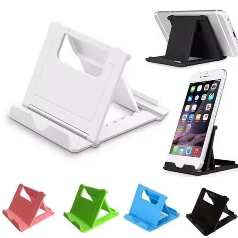 Suporte Portátil Para Celular e Tablet De Mesa Universal Video Aulas Articulado Cor Aleatória 7 Ângulos Diferentes