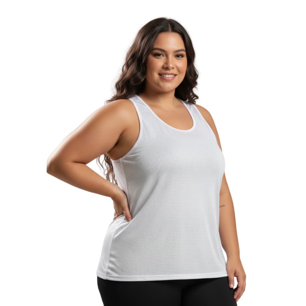 Camiseta Feminina Academia poliéster