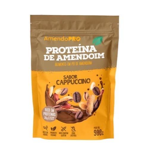 Proteina de Amendoim - 900g Refil - AmendoPro