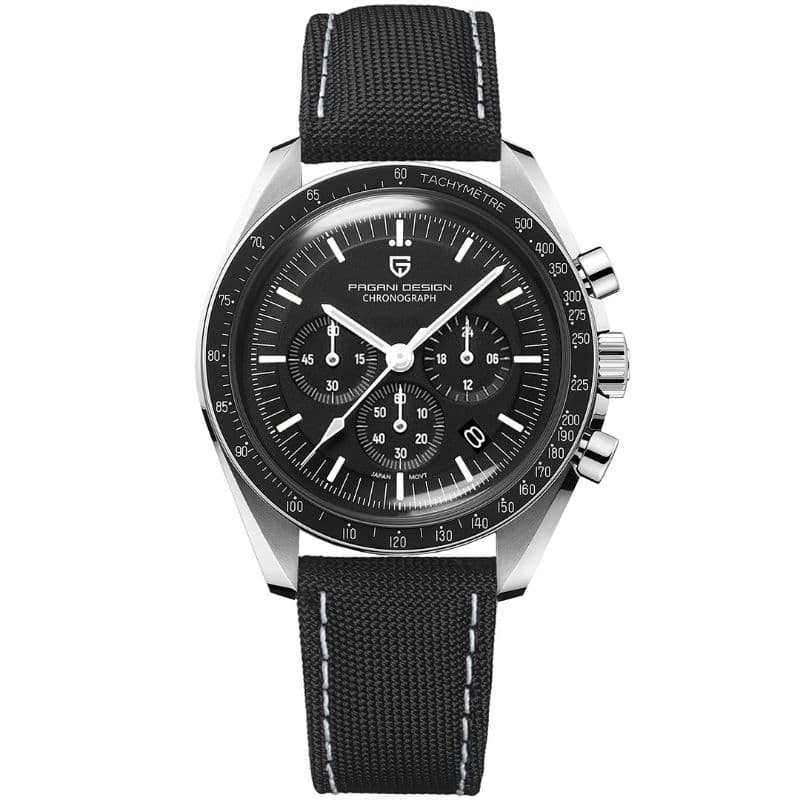 Relogio Pagani Design Pd-1701 Quartzo Seiko Vk63 Nylon Pronta Entrega