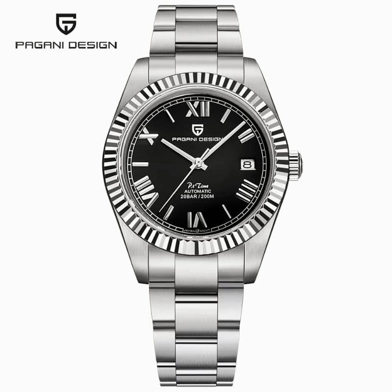 Relogio Pagani Design Pd-1691 Seiko Nh35 40mm Preto Pronta Entrega