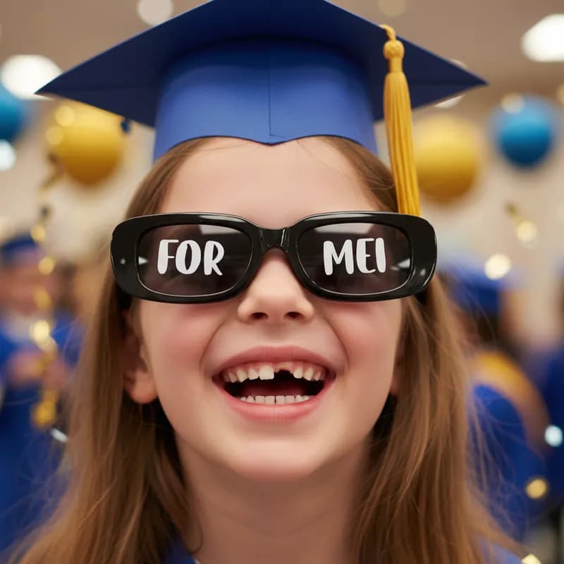 Óculos Infantil Personalizado Formatura Kids Escola