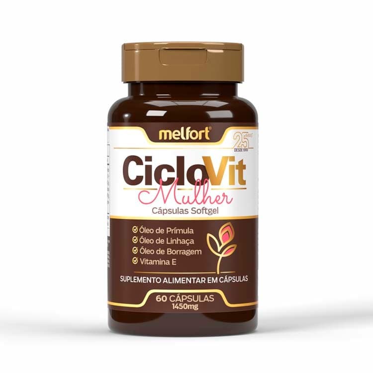 CicloVit Mulher - Equilíbrio hormonal e Redução de sintomas da TPM