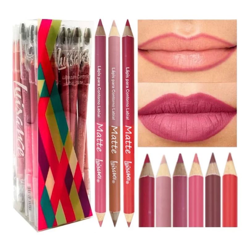 Lapis de Contorno Labial Duo - Luisance