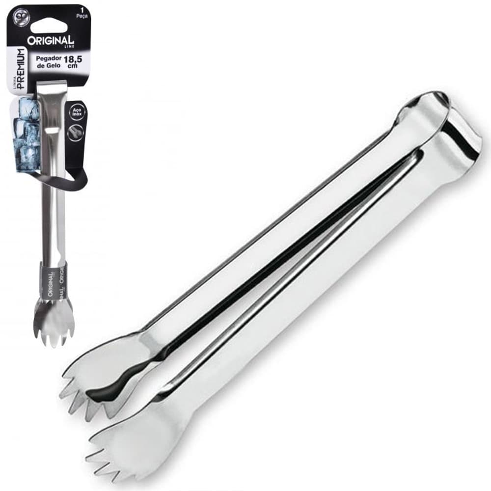 PEGADOR DE GELO DE INOX 18,5CM Código 338606