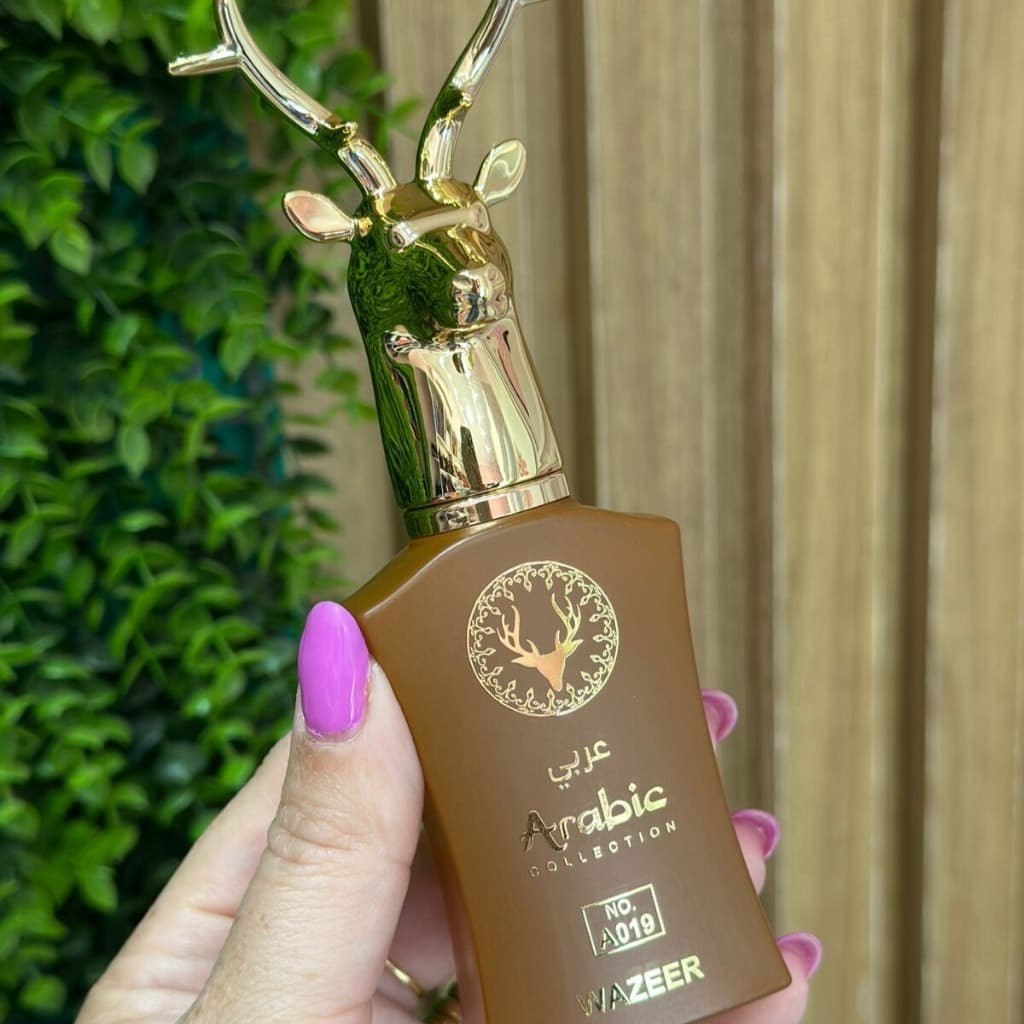 Perfume Arabic Collection A019 Noble Wazeer Árabe Masculino Miniatura 25ml