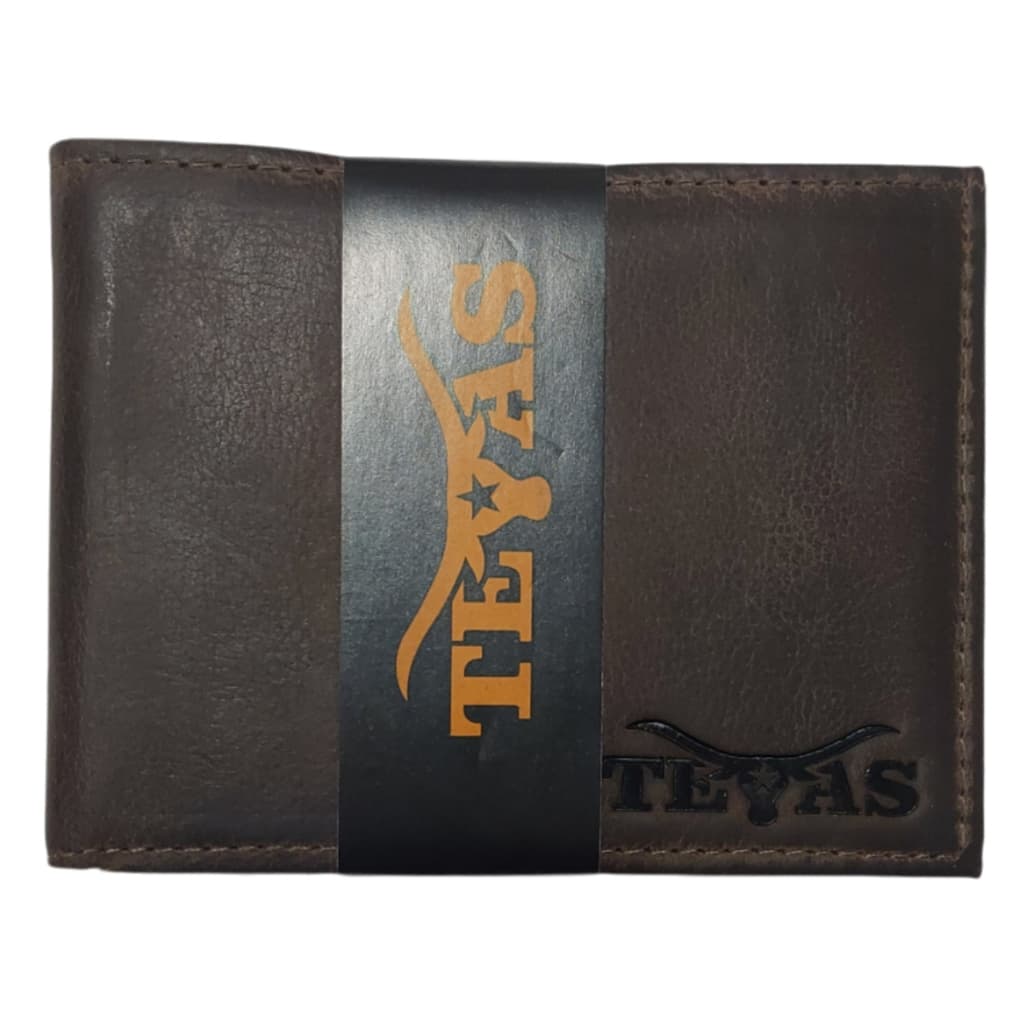 Carteira Texas Em Couro 070 - Couro legitimo resistente elegante compacta e perfeita para dia a dia