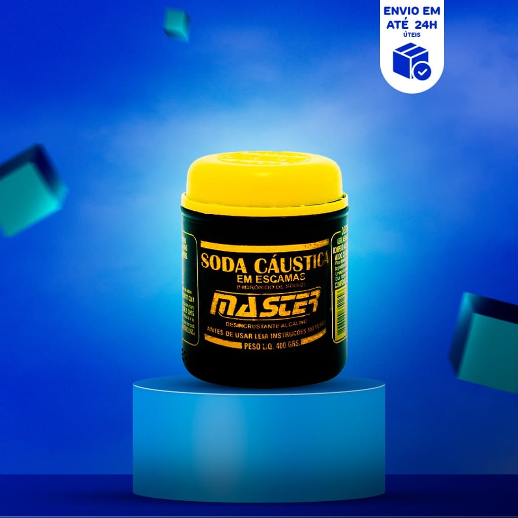 Kit Desentupidor MASTER Granulado 400g Pia, Ralo, Cano e Vaso