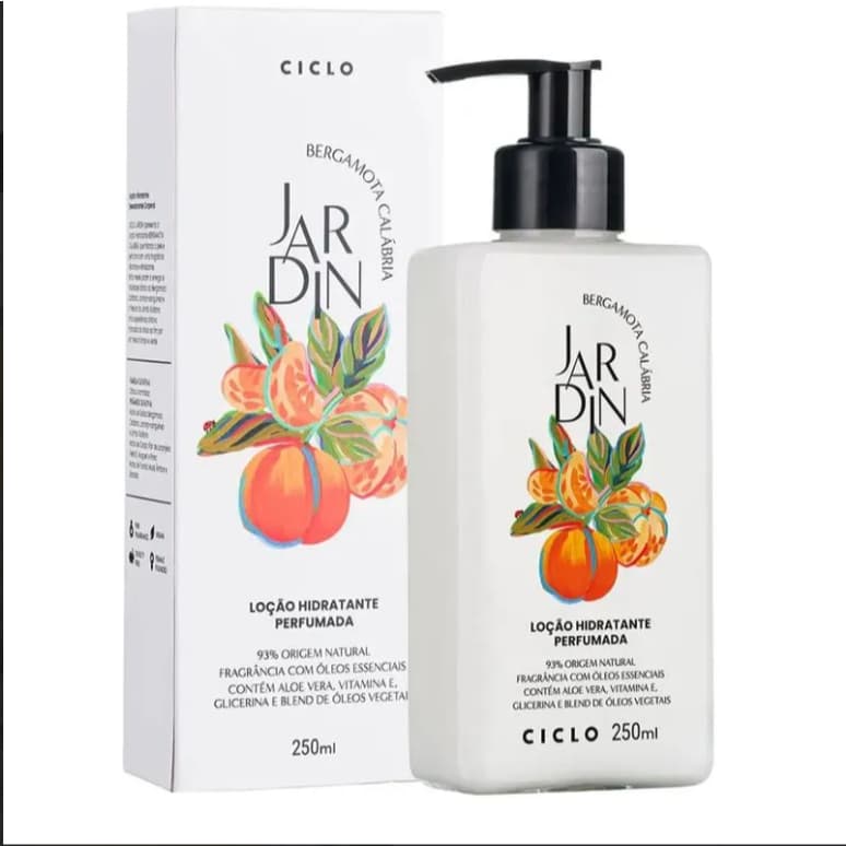Loção Hidratante Jardin Bergamota Calábria -  250ml