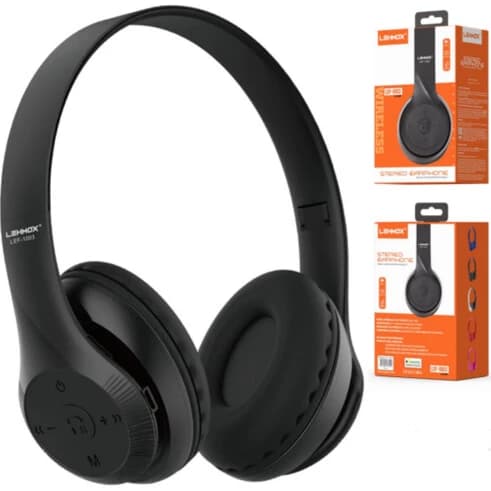 Headset Gamer LEF-1003 com Microfone – Som Estéreo, Confortável, P3 3.5mm, Ideal para PC, Celular e Console