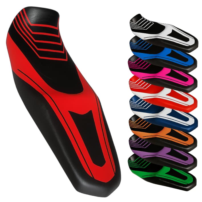 Capa de Banco para Moto Universal Esportiva Pintada Honda Yamaha Shineray Suzuki Dafra Bajaj 150 Mottu