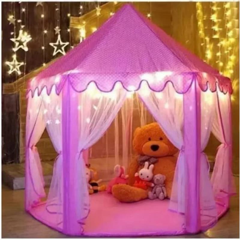Barraca Infantil,RosaTenda,Toca,Castelo,Feminina,Cabana,Super Diversao