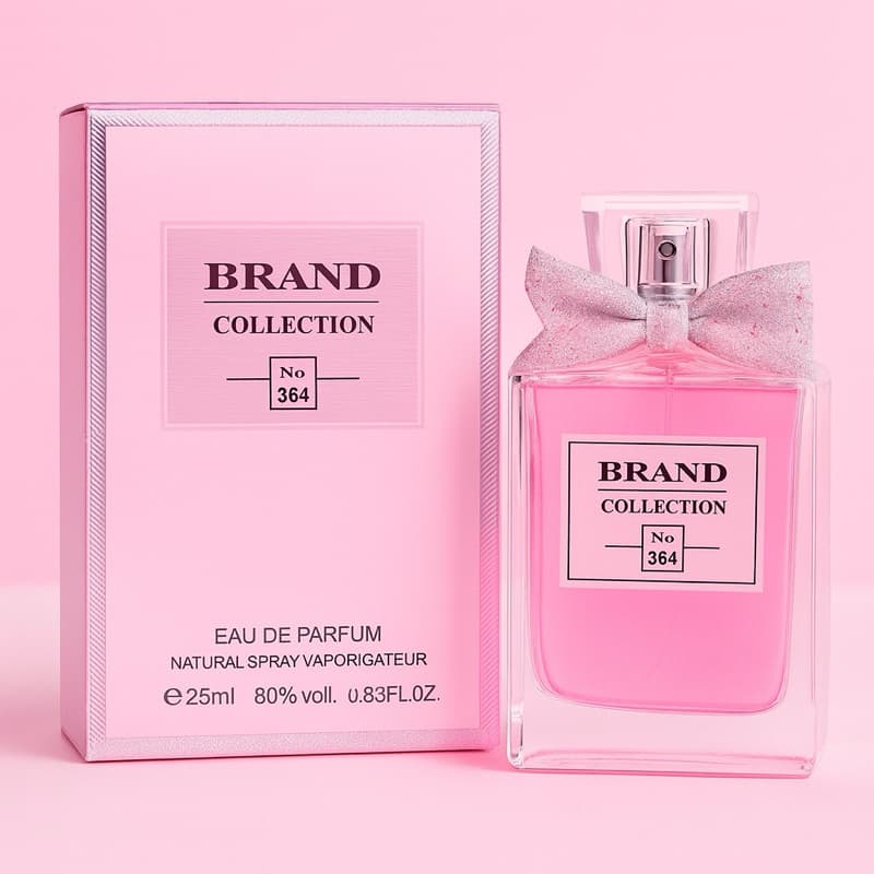 Perfume Feminino 25ml Brand Collection Nº364 – Fragrância Doce e Marcante
