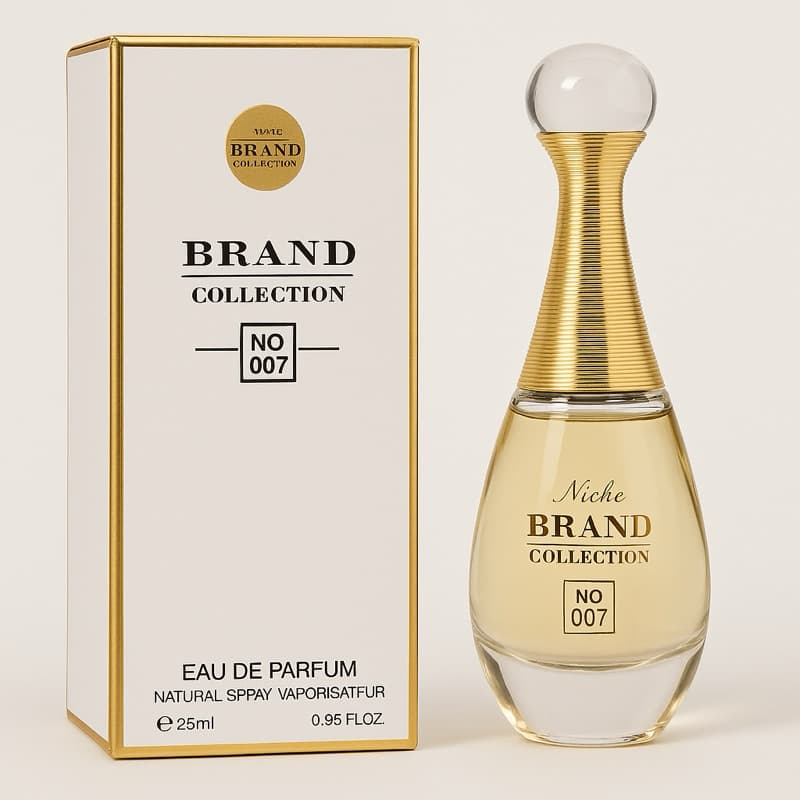 Perfume Feminino 25ml Brand Collection Nº007 – Fragrância Elegante e Sofisticada
