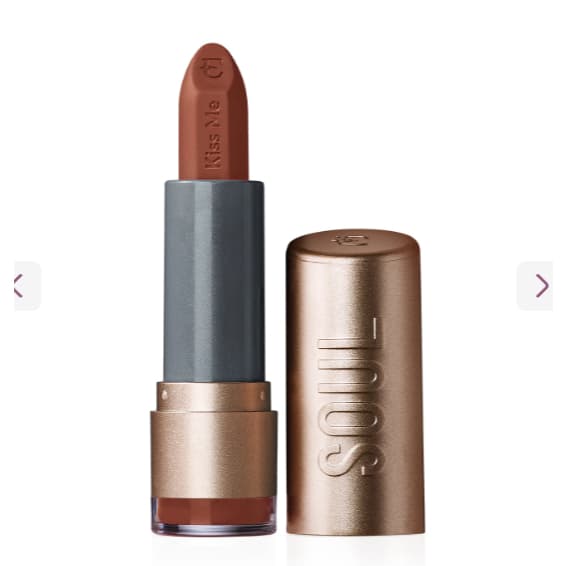 Batom Mate Marrom Tendência SOUL Kiss Me 3,7g