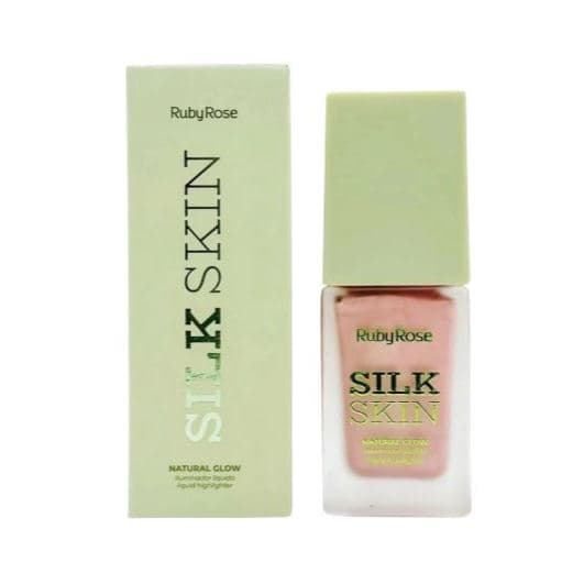 Iluminador Líquido Silk Glow Ruby Rose com Acabamento Radiante 24ml