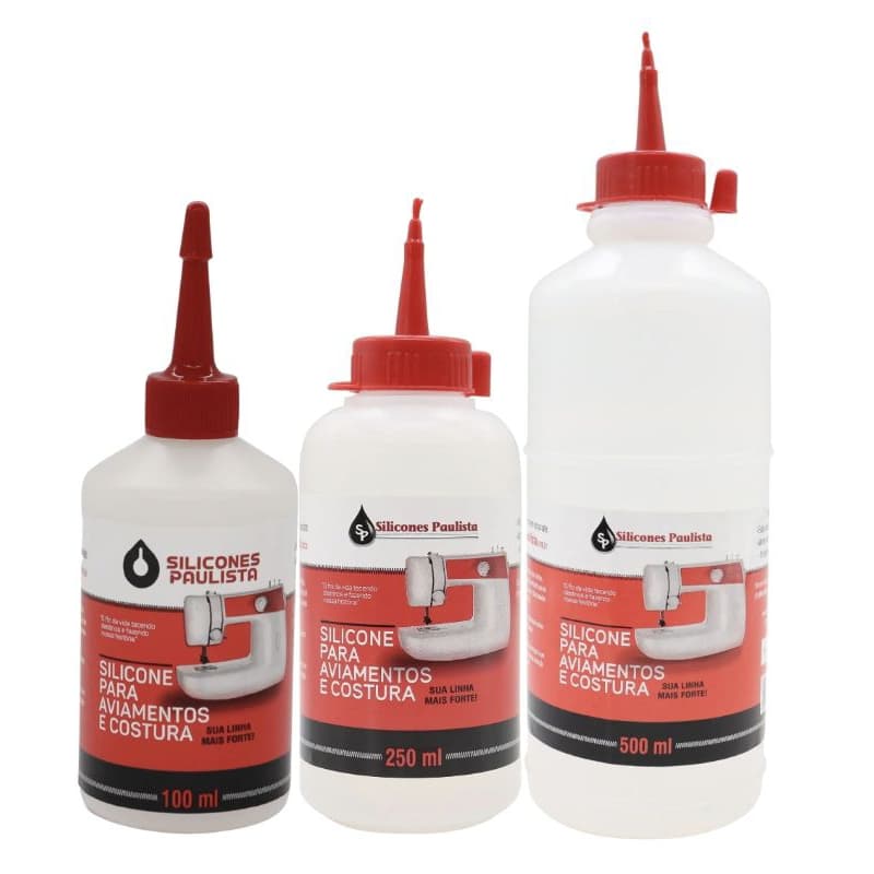 Silicone para Aviamentos e Costura Lubrifica e Protege