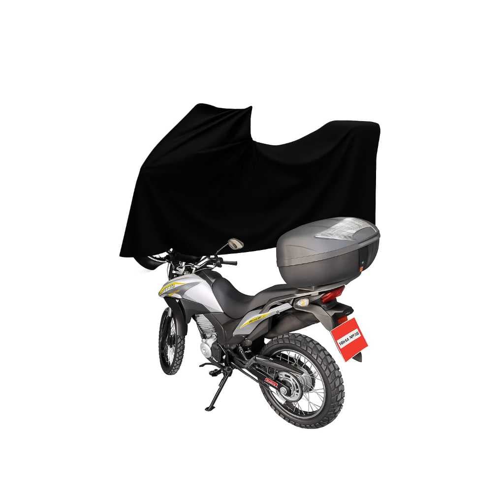 Capa Cobrir Moto Anti Risco Impermeável Nxr Bros 160 Com Baú