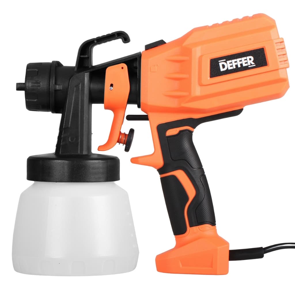 Pistola de Pintura Elétrica 450w Pulverizadora de Tinta Pintura Profissional - DEFFER