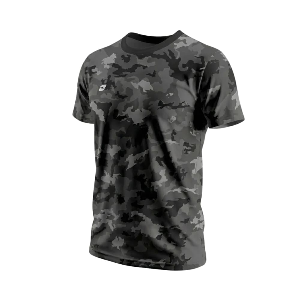 Camisa Camuflada Tecnologia Tecido Dry Fit Treino Confortável e Leve
