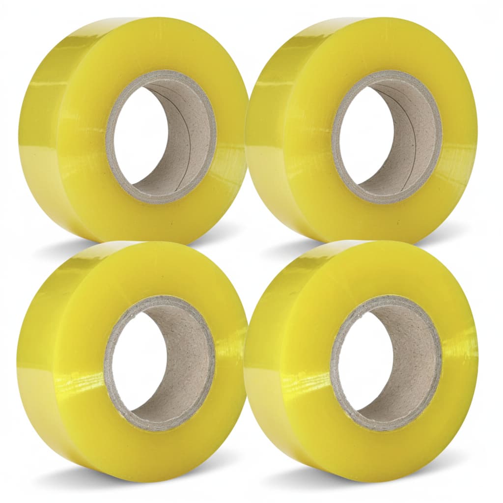 Kit Fitas 4 Adesiva Durex 500m Transparente