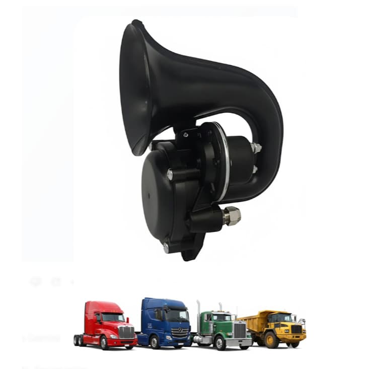 Buzina Marítima Caracol Caminhão 24v Volvo Scania Iveco Axor