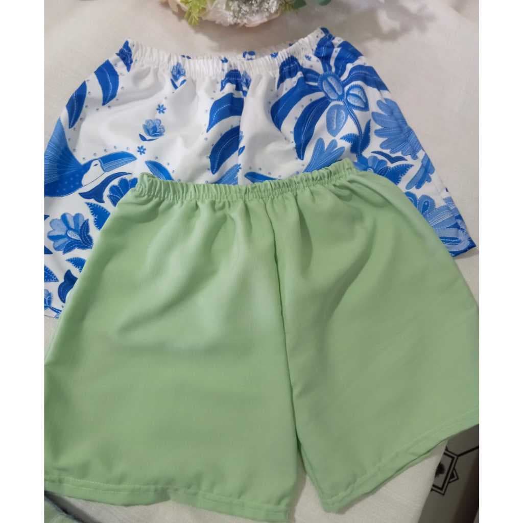 2  shorts /shorts piscina praia  /shorts dia a dia /shorts estapo e liso.