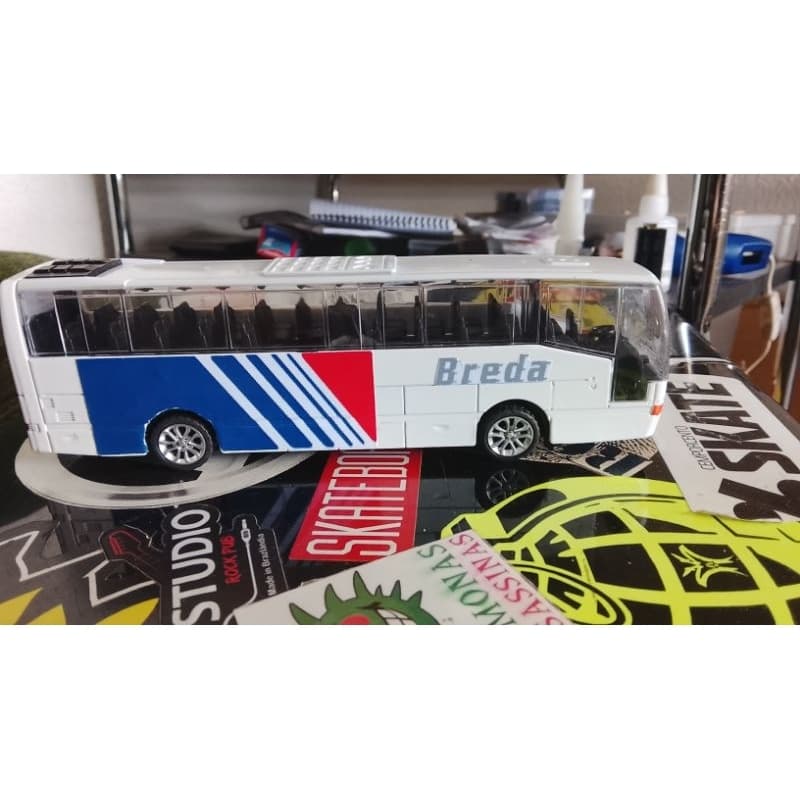 miniaturas de ônibus Breda SP