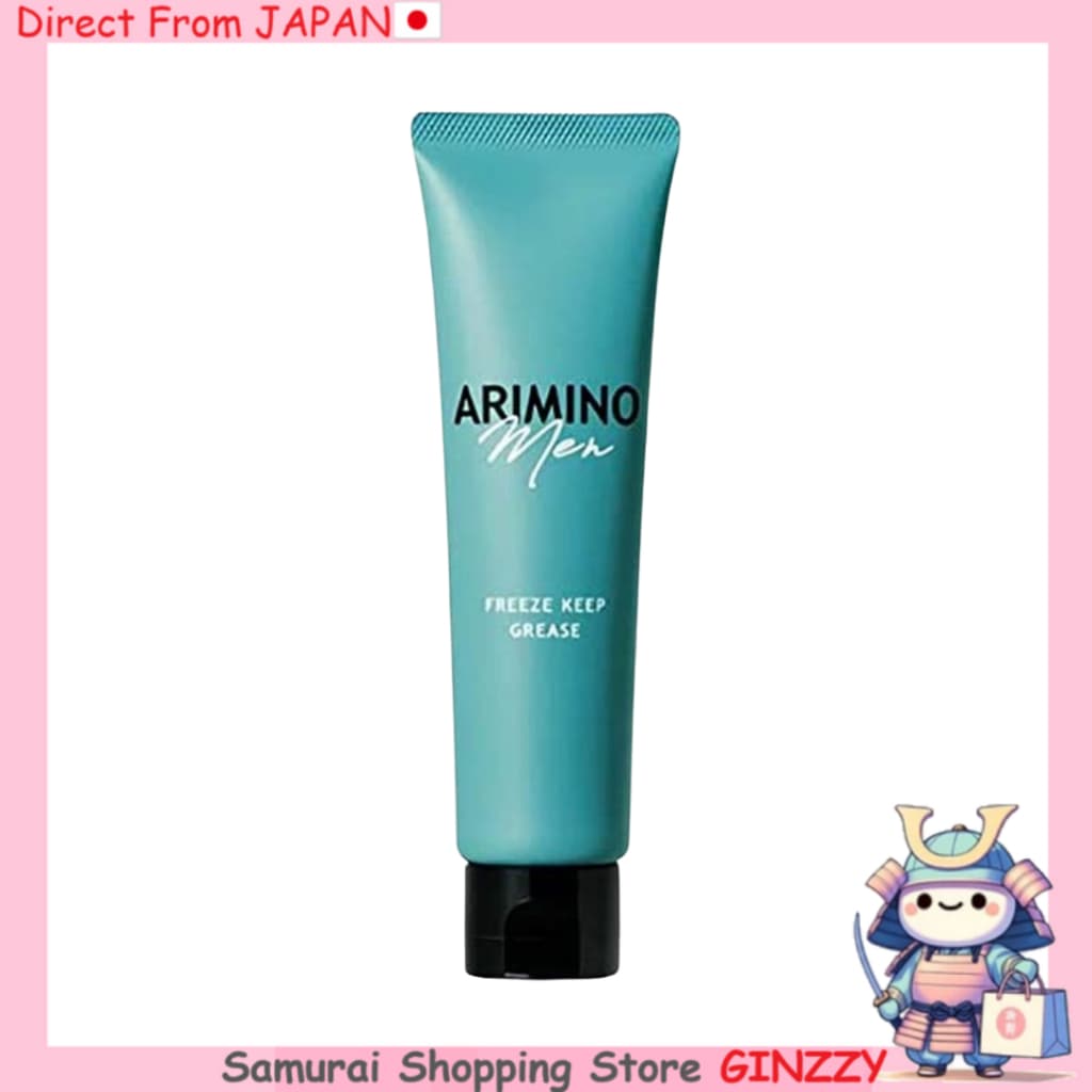 ARIMINO Men Freeze Keep Grease Gel Clear 100g Beleza Japão Estilização de Cabelo
