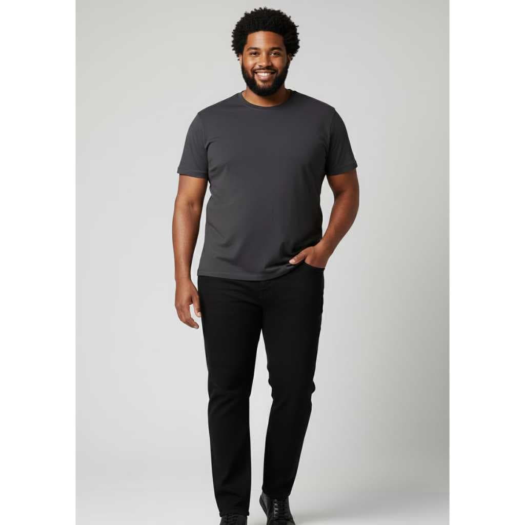 Calca Jeans Slim Plus Size Masculina Modas Bl 50-56
