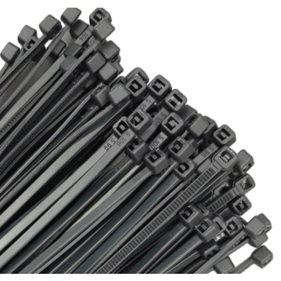 Abraçadeira Plástica 20 cm 2,5 mm - (100 Unidades)