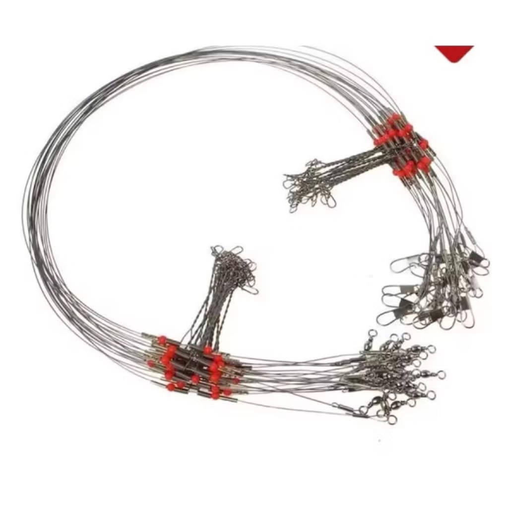 KIT DE CHICOTE C/2 PARA PESCA 70 LBS