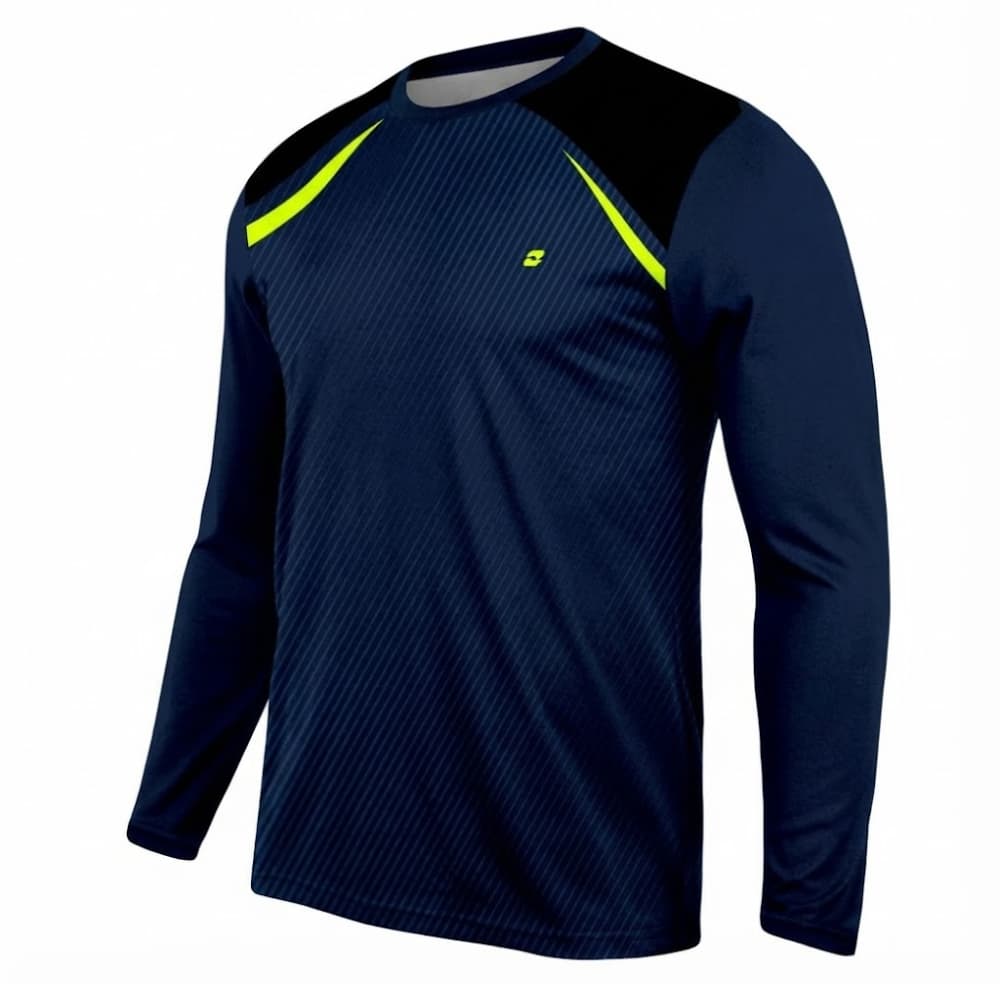 Camiseta Dry Fit Masculina Proteção UV50+ Manga Longa Tecido Leve e Confortável